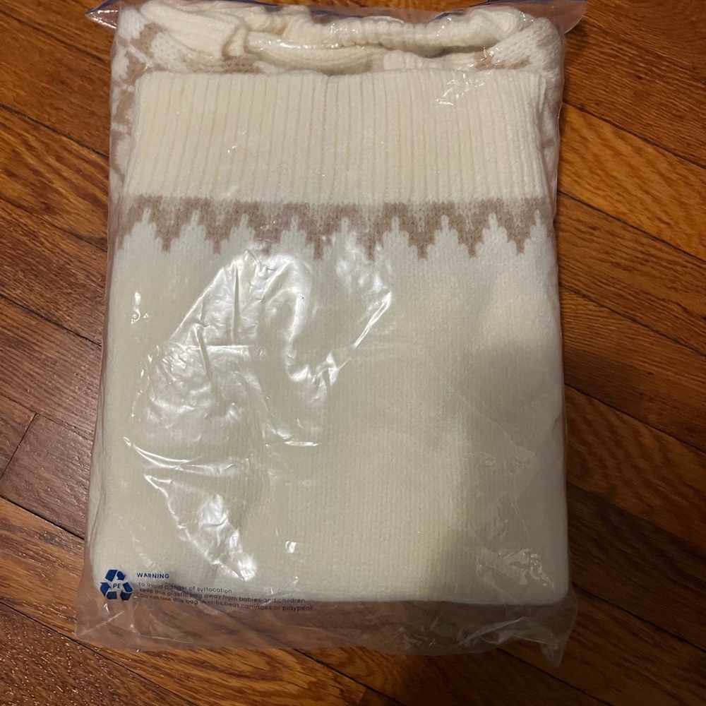 Cream and Tan unisex Sweater Aelfric Eden - Picture 6 of 6